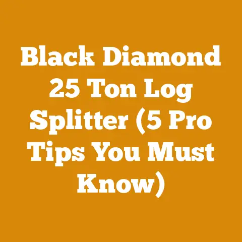 Black Diamond 25 Ton Log Splitter (5 Pro Tips You Must Know)