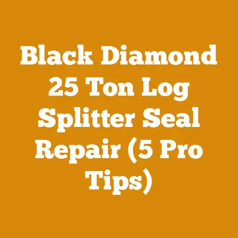 Black Diamond 25 Ton Log Splitter Seal Repair (5 Pro Tips)