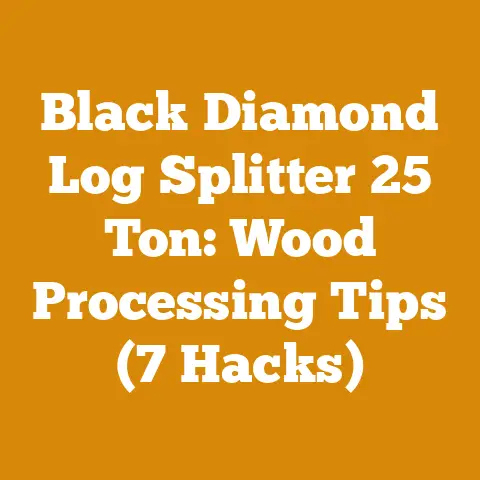 Black Diamond Log Splitter 25 Ton: Wood Processing Tips (7 Hacks)