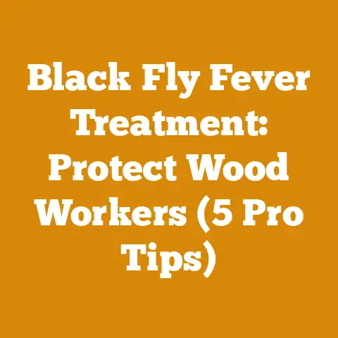 Black Fly Fever Treatment: Protect Wood Workers (5 Pro Tips)
