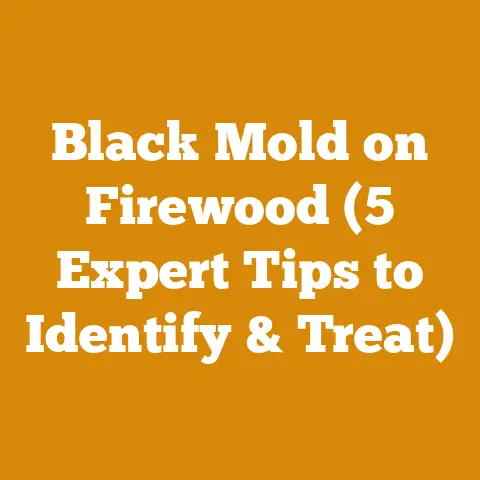 Black Mold on Firewood (5 Expert Tips to Identify & Treat)