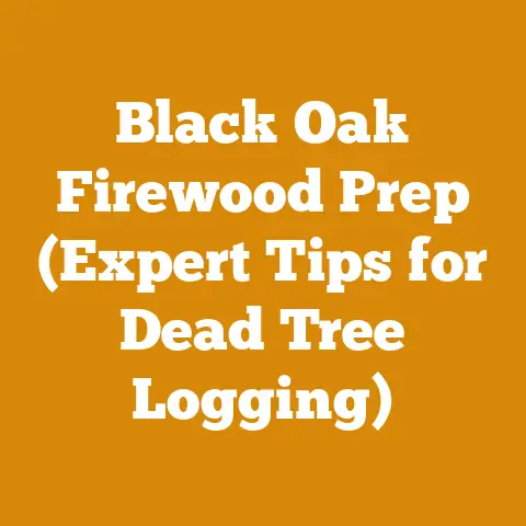 Black Oak Firewood Prep (Expert Tips for Dead Tree Logging)