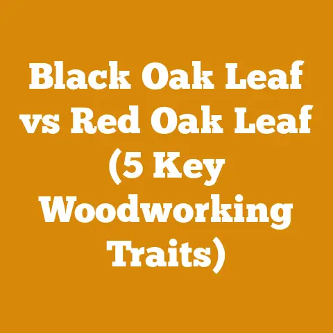 Black Oak Leaf vs Red Oak Leaf (5 Key Woodworking Traits)