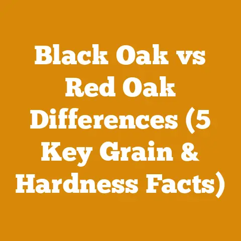 Black Oak vs Red Oak Differences (5 Key Grain & Hardness Facts)