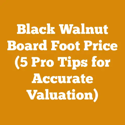 Black Walnut Board Foot Price (5 Pro Tips for Accurate Valuation)