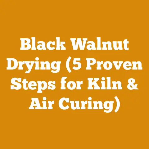 Black Walnut Drying (5 Proven Steps for Kiln & Air Curing)
