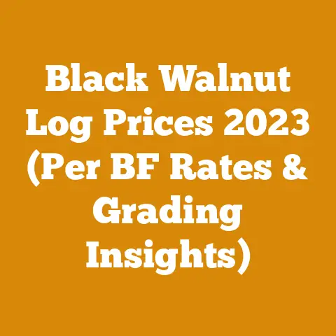 Black Walnut Log Prices 2023 (Per BF Rates & Grading Insights)
