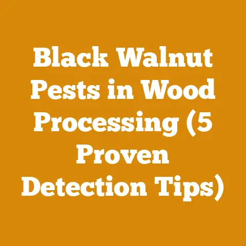 Black Walnut Pests in Wood Processing (5 Proven Detection Tips)