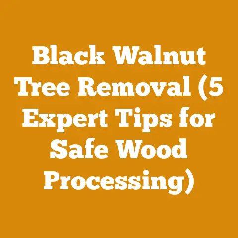 Black Walnut Tree Removal (5 Expert Tips for Safe Wood Processing)
