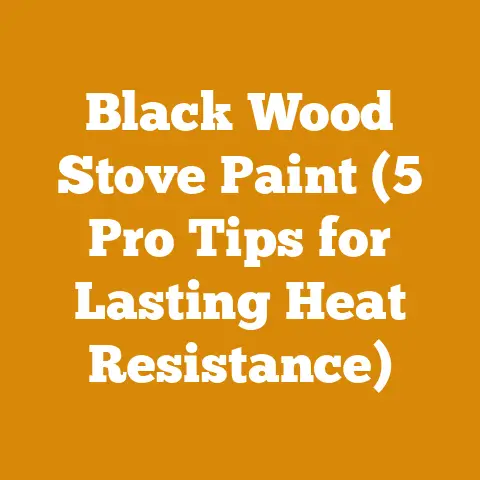 Black Wood Stove Paint (5 Pro Tips for Lasting Heat Resistance)