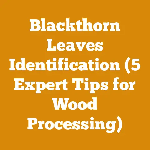 Blackthorn Leaves Identification (5 Expert Tips for Wood Processing)