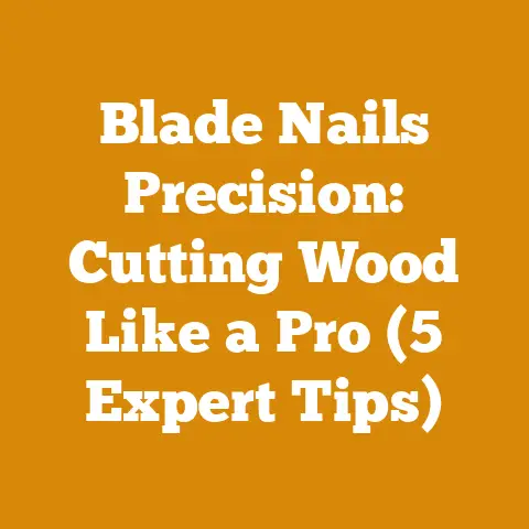 Blade Nails Precision: Cutting Wood Like a Pro (5 Expert Tips)
