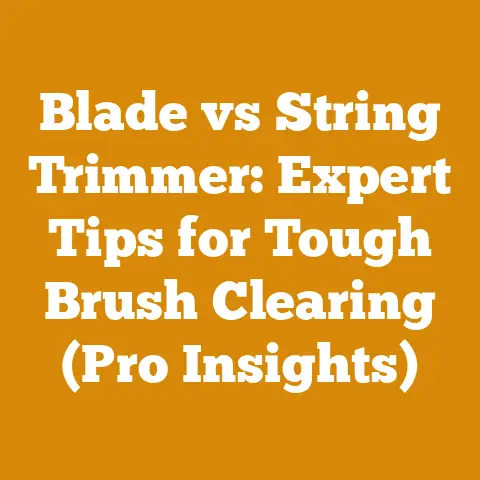 Blade vs String Trimmer: Expert Tips for Tough Brush Clearing (Pro Insights)