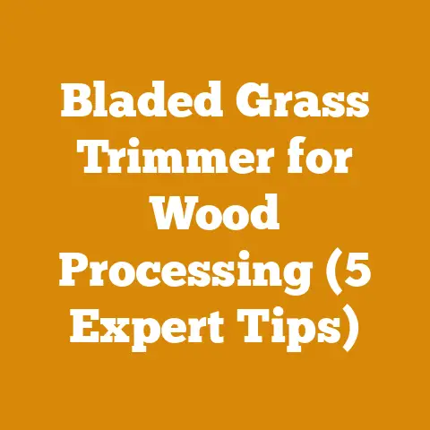 Bladed Grass Trimmer for Wood Processing (5 Expert Tips)