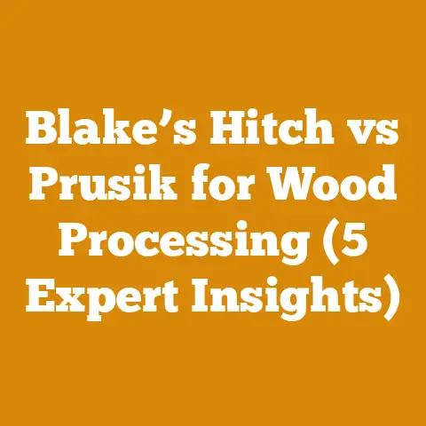 Blake’s Hitch vs Prusik for Wood Processing (5 Expert Insights)