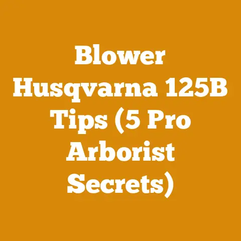Blower Husqvarna 125B Tips (5 Pro Arborist Secrets)