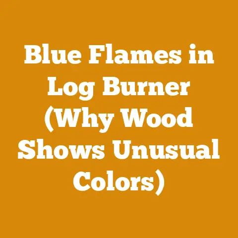 Blue Flames in Log Burner (Why Wood Shows Unusual Colors)