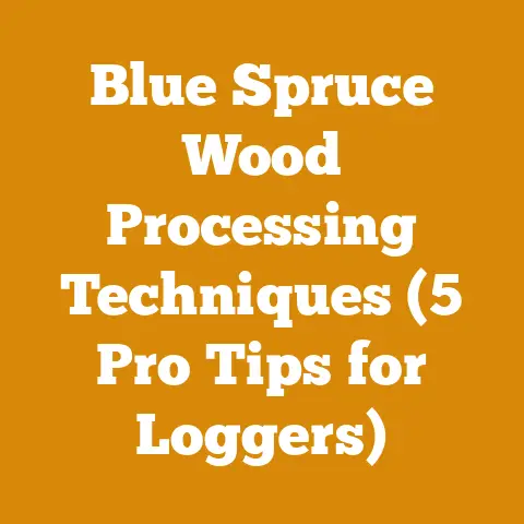 Blue Spruce Wood Processing Techniques (5 Pro Tips for Loggers)