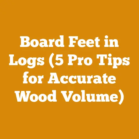 Board Feet in Logs (5 Pro Tips for Accurate Wood Volume)
