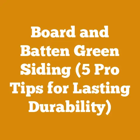 Board and Batten Green Siding (5 Pro Tips for Lasting Durability)