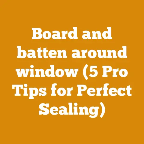 Board and batten around window (5 Pro Tips for Perfect Sealing)