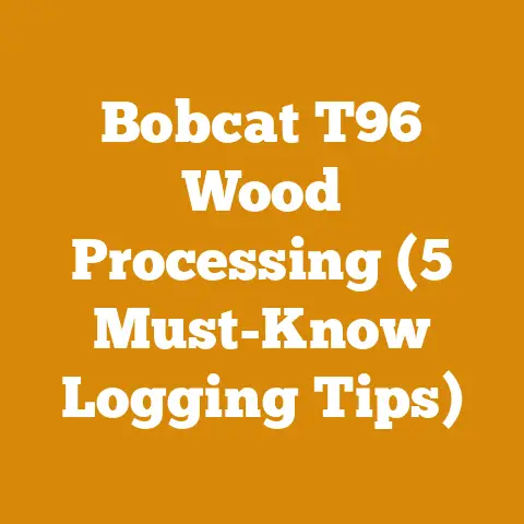 Bobcat T96 Wood Processing (5 Must-Know Logging Tips)