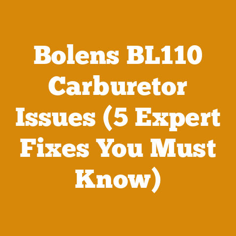 Bolens BL110 Carburetor Issues (5 Expert Fixes You Must Know)