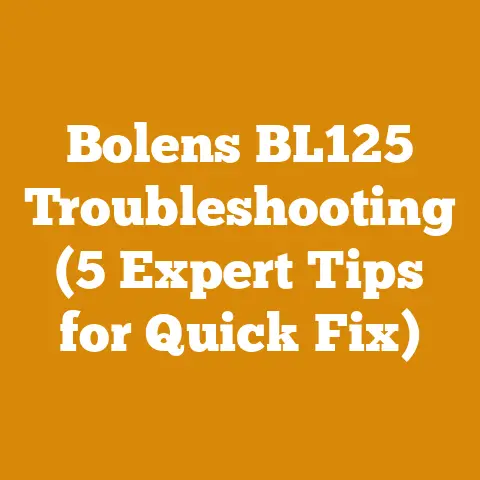 Bolens BL125 Troubleshooting (5 Expert Tips for Quick Fix)
