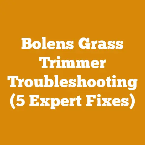 Bolens Grass Trimmer Troubleshooting (5 Expert Fixes)