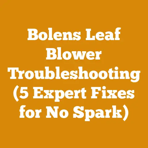 Bolens Leaf Blower Troubleshooting (5 Expert Fixes for No Spark)