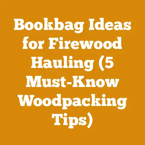 Bookbag Ideas for Firewood Hauling (5 Must-Know Woodpacking Tips)