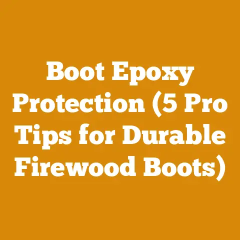 Boot Epoxy Protection (5 Pro Tips for Durable Firewood Boots)