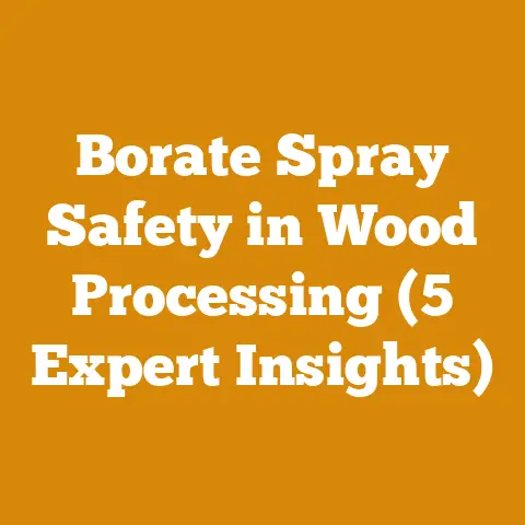 Borate Spray Safety in Wood Processing (5 Expert Insights)