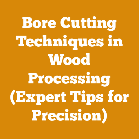 Bore Cutting Techniques in Wood Processing (Expert Tips for Precision)