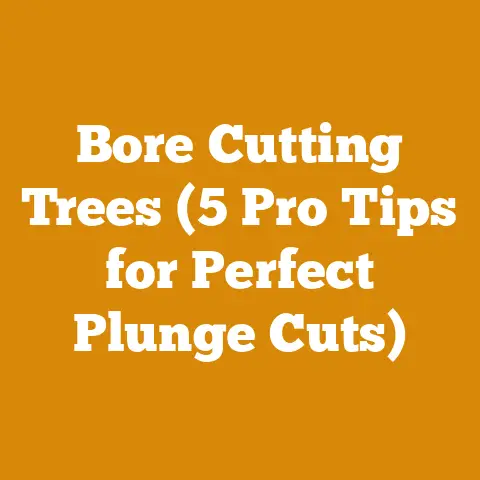 Bore Cutting Trees (5 Pro Tips for Perfect Plunge Cuts)