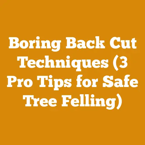 Boring Back Cut Techniques (3 Pro Tips for Safe Tree Felling)
