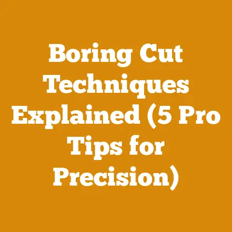 Boring Cut Techniques Explained (5 Pro Tips for Precision)