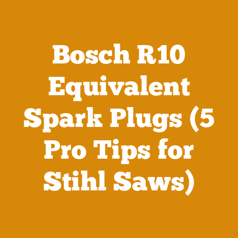 Bosch R10 Equivalent Spark Plugs (5 Pro Tips for Stihl Saws)