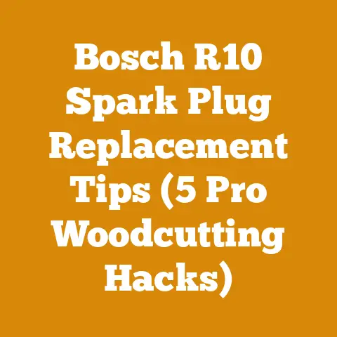 Bosch R10 Spark Plug Replacement Tips (5 Pro Woodcutting Hacks)