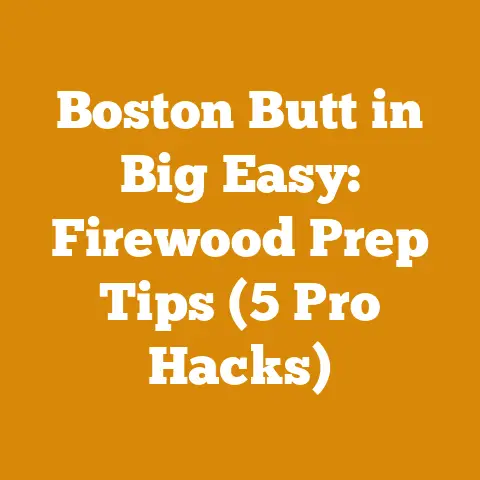 Boston Butt in Big Easy: Firewood Prep Tips (5 Pro Hacks)