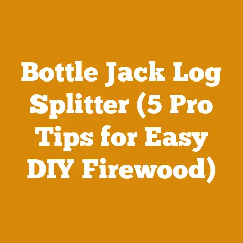 Bottle Jack Log Splitter (5 Pro Tips for Easy DIY Firewood)
