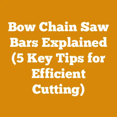 Bow Chain Saw Bars Explained (5 Key Tips for Efficient Cutting)