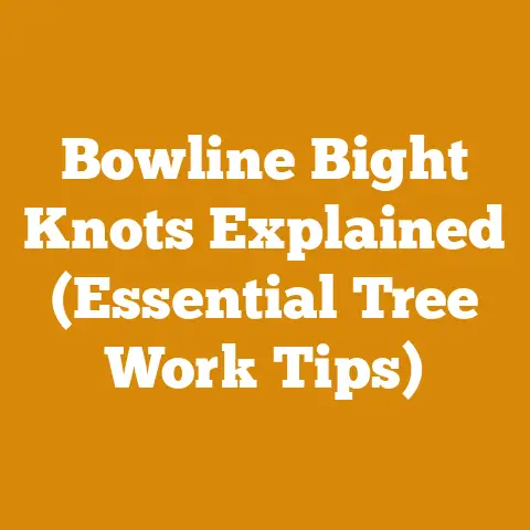 Bowline Bight Knots Explained (Essential Tree Work Tips)