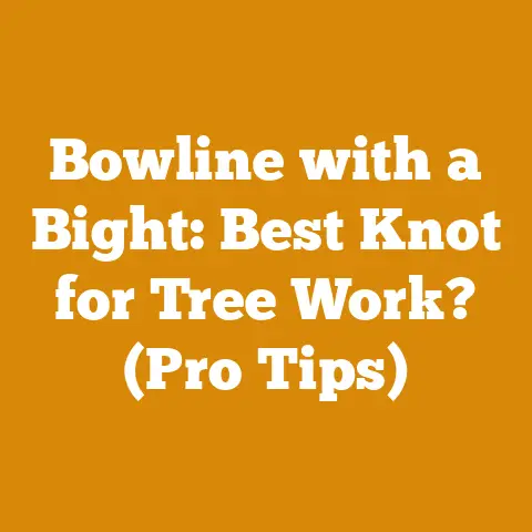 Bowline with a Bight: Best Knot for Tree Work? (Pro Tips)