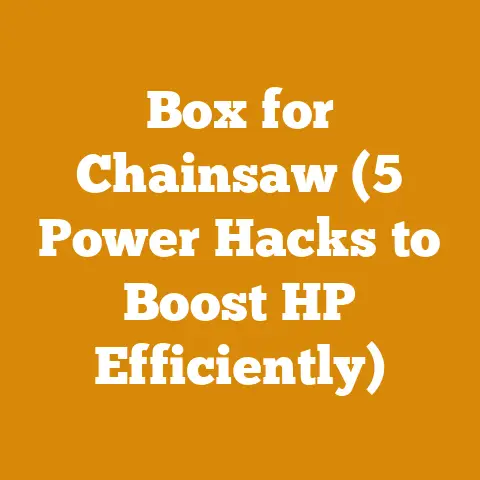 Box for Chainsaw (5 Power Hacks to Boost HP Efficiently)