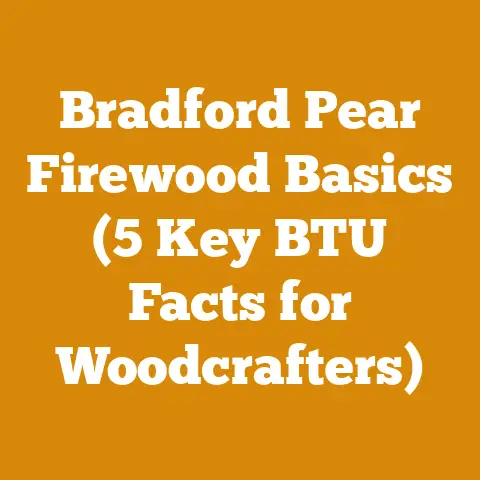 Bradford Pear Firewood Basics (5 Key BTU Facts for Woodcrafters)