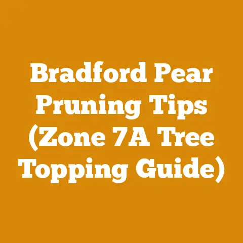 Bradford Pear Pruning Tips (Zone 7A Tree Topping Guide)