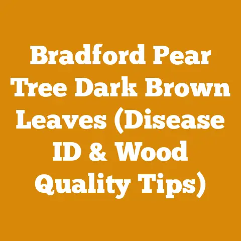 Bradford Pear Tree Dark Brown Leaves (Disease ID & Wood Quality Tips)
