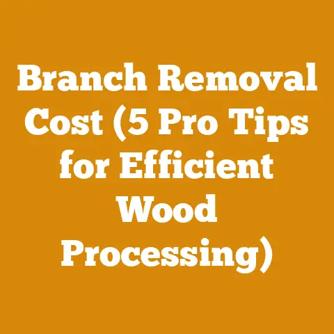 Branch Removal Cost (5 Pro Tips for Efficient Wood Processing)