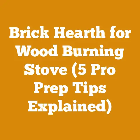 Brick Hearth for Wood Burning Stove (5 Pro Prep Tips Explained)
